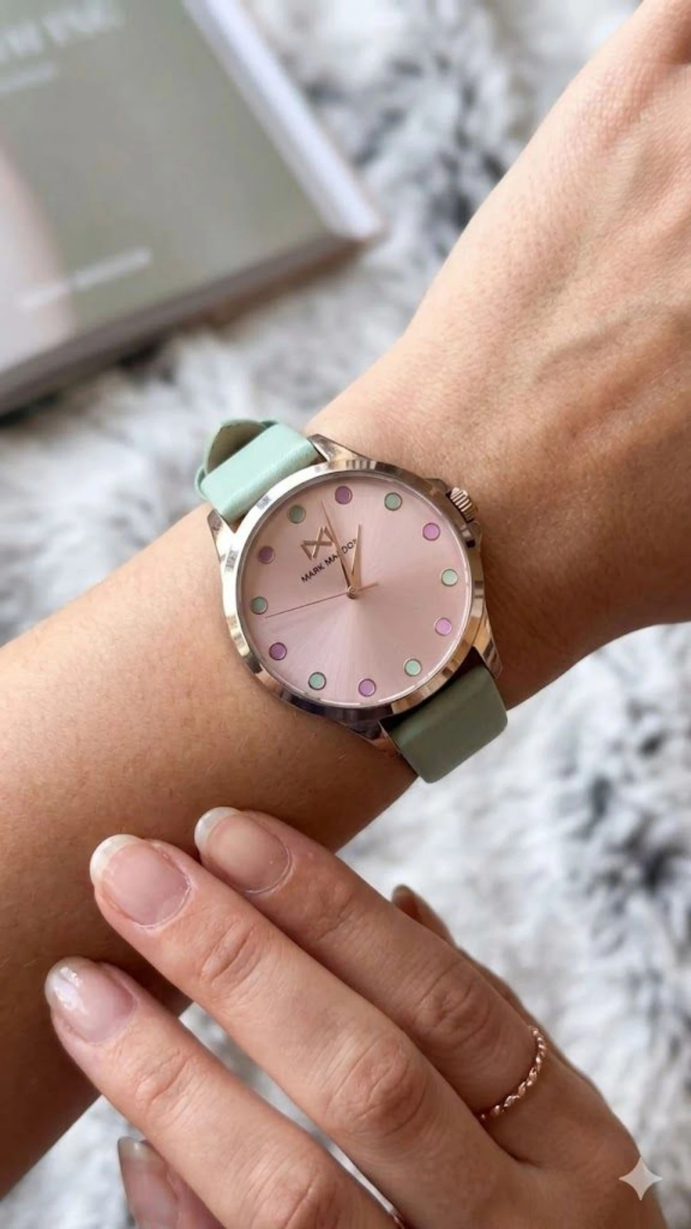 Mark Maddox horloge Roze en Groen – photo 5